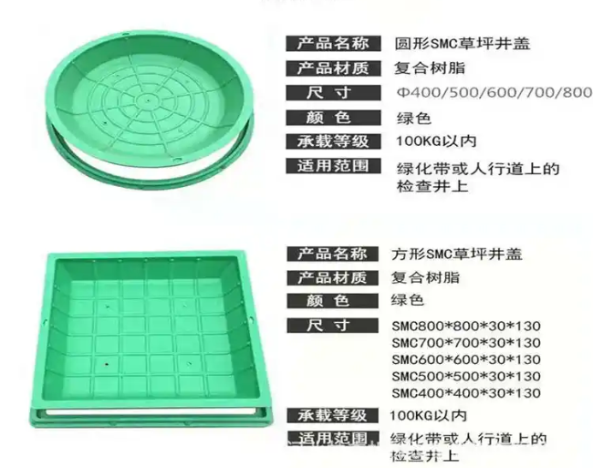 喀什树脂复合种植井盖展示